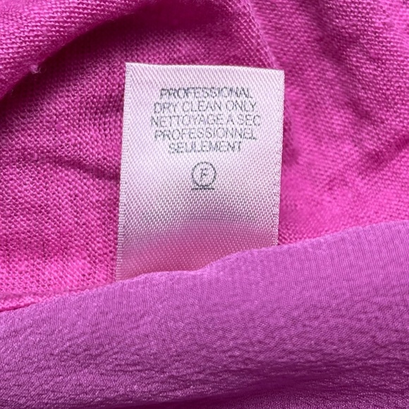 Calypso St. Barth Silk Linen Dress Size Small Pink Party Cocktail Resort Travel - Picture 5 of 7